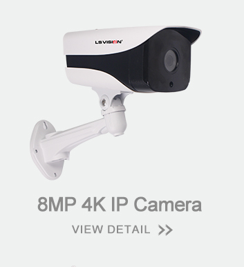 LS VISION 4K UHD 8MP-es IP kamera