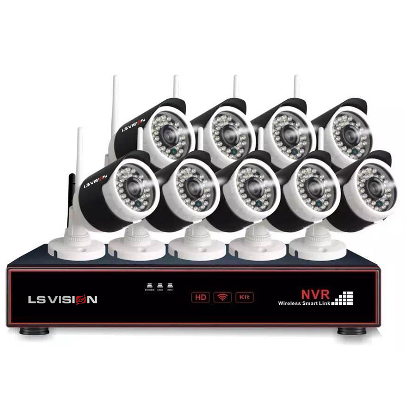 9CH 720P/ 960P wifi NVR kit