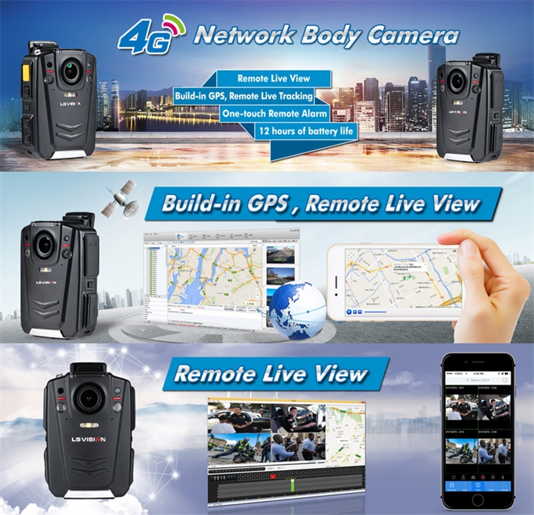 4g Body Camera For Police