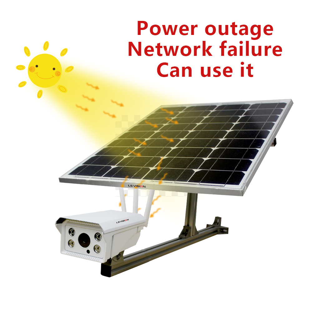 outdoor wireless ip camera solar powered