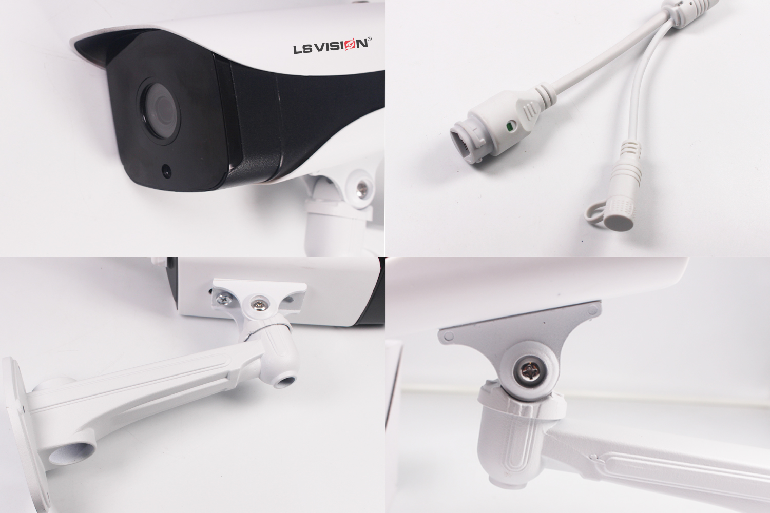 detail info of LS VISION 4K IP Cameras