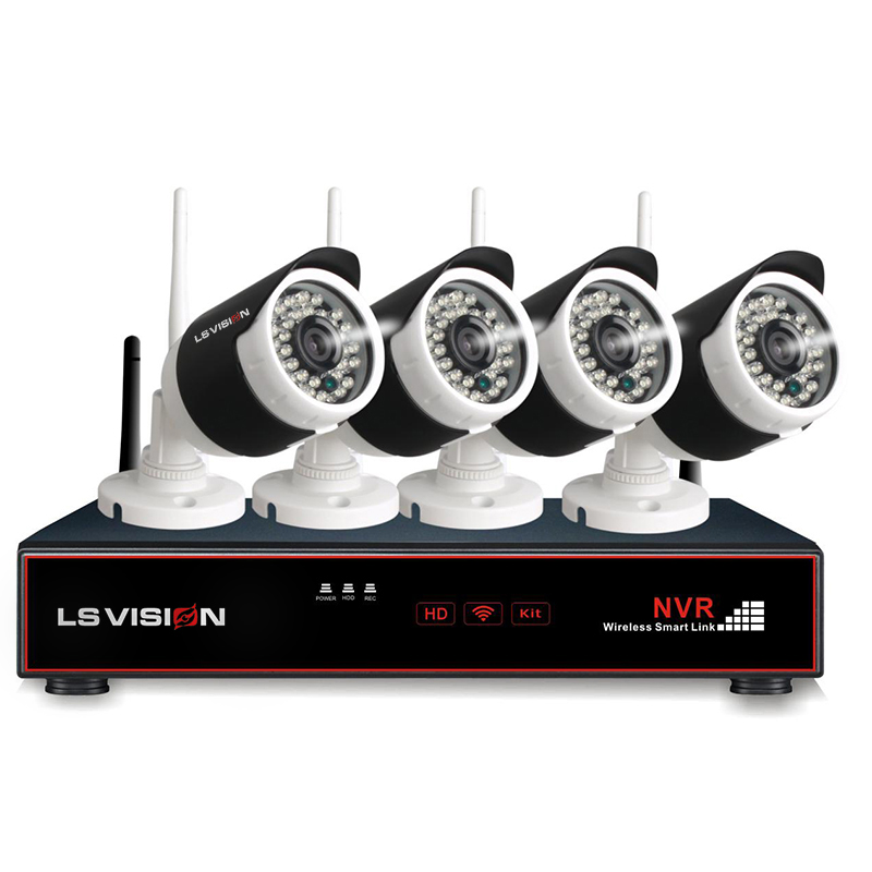 4CH 720P/ 960P wifi NVR Kit [Starlight WiFi NVR Kits]