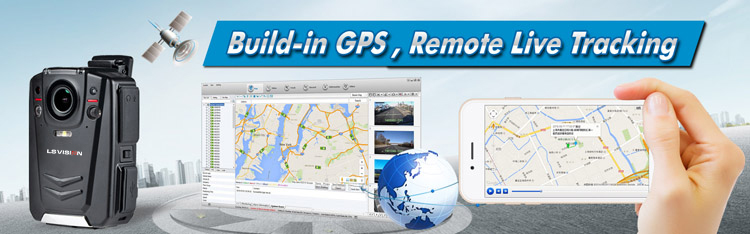 4G Body Camera with GPS