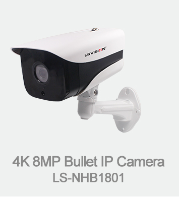 LS VISION 4K UHD 8MP IPカメラ