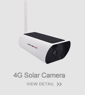 LS VISION Outdoor 4G LTE Battery Powered Solar Camera