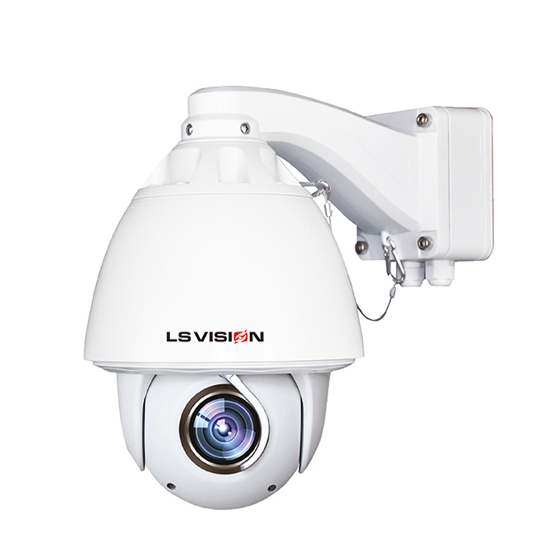LS VISION 2MP Full HD 360 градусов 20X Zoom Вращающаяся купольная IP PTZ-камера