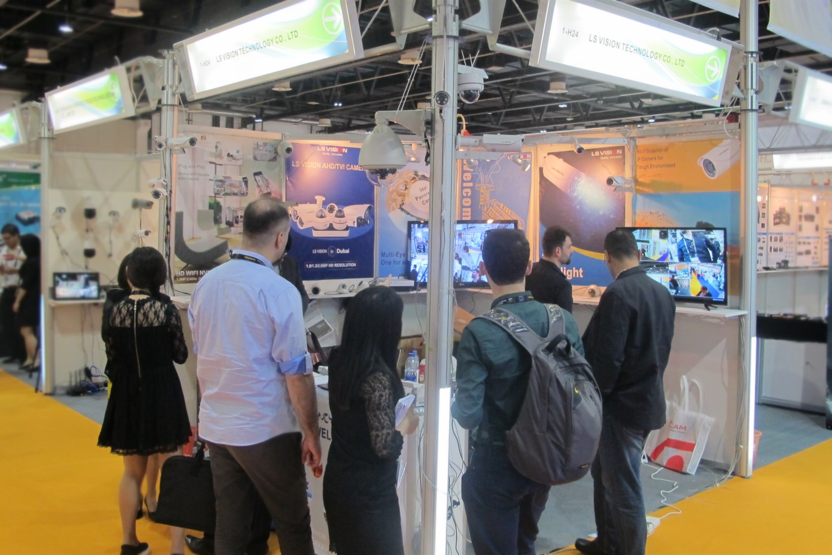 LS VISION  Security Technology displayed on Intersec Middle East 2016
