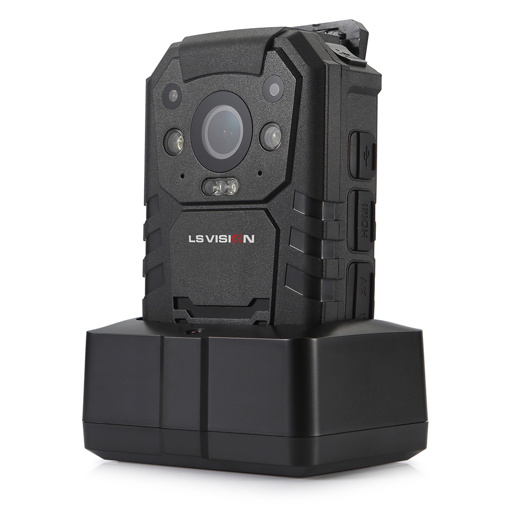 LS VISION 32MP 64GB Police Body Camera with GPS