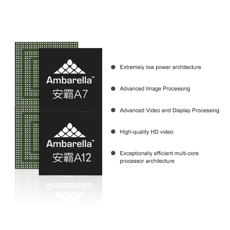 Ambarella A12 4G GPS WiFi 1080P Body Worn Video Polizeikamera