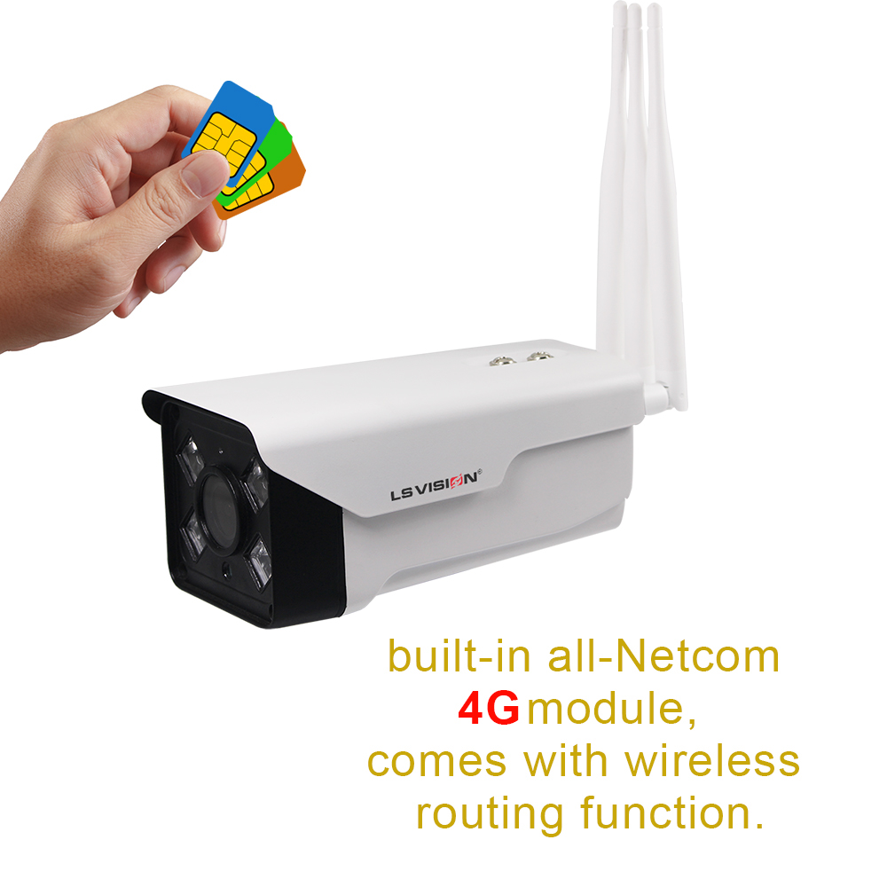 4g Lte Cctv Solar Camera