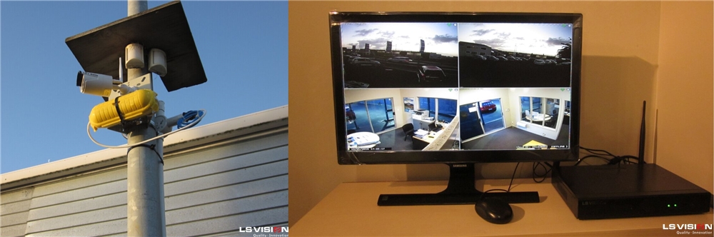 LS VISION Wireless Wifi IP Camera NVR Kit in New Zealand