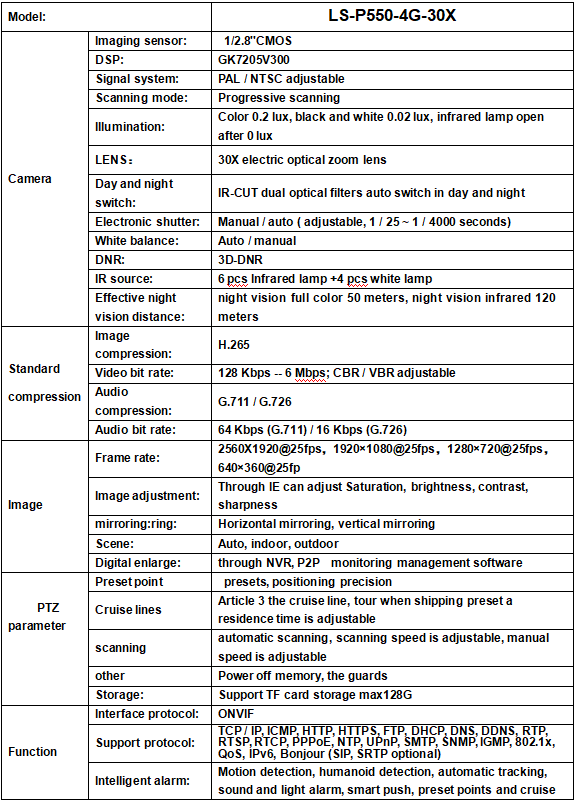 LS VISION-Surveilance camera report