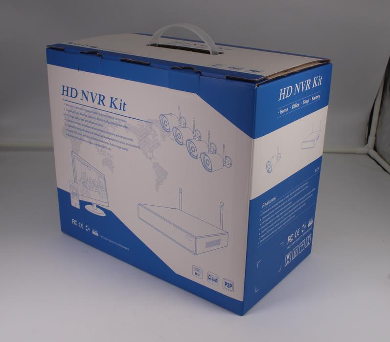 package of LS VISION POE IP Cameras Cctv Systems
