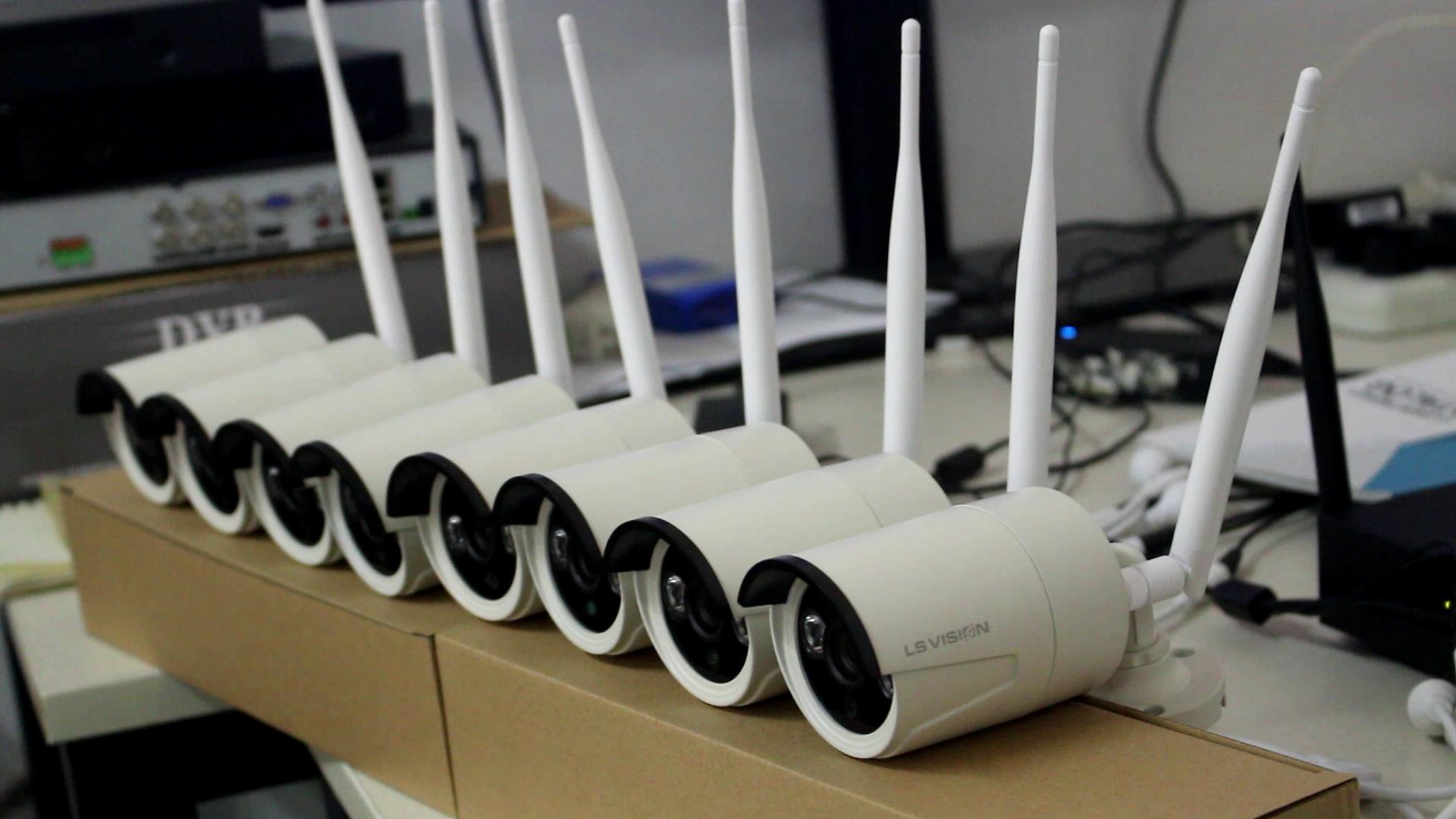 Wireless Security Cameras with Monitor
