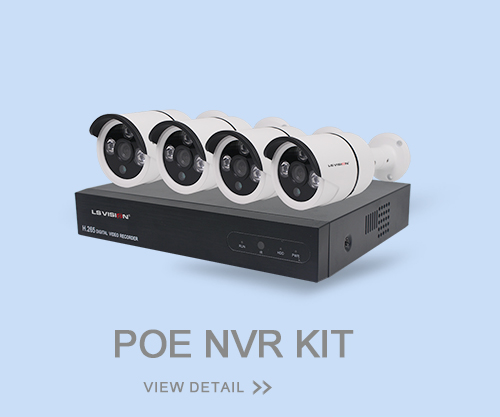 LS VISION 4CH POE NVR Kits