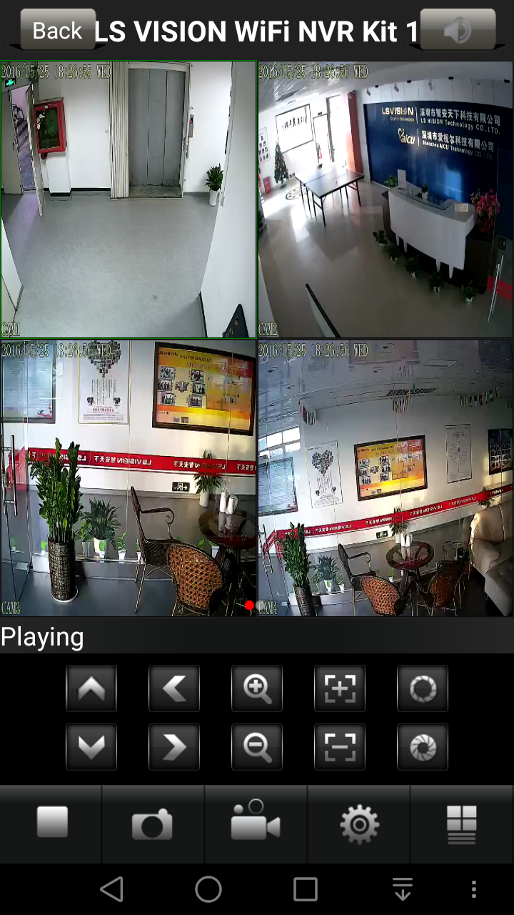 LS VISION Wireless Wifi Ip Camera With Nvr Kit Home Surveillance Security Systems