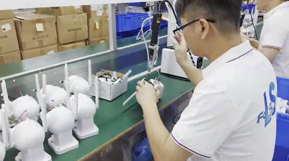 LS VISION Factory display