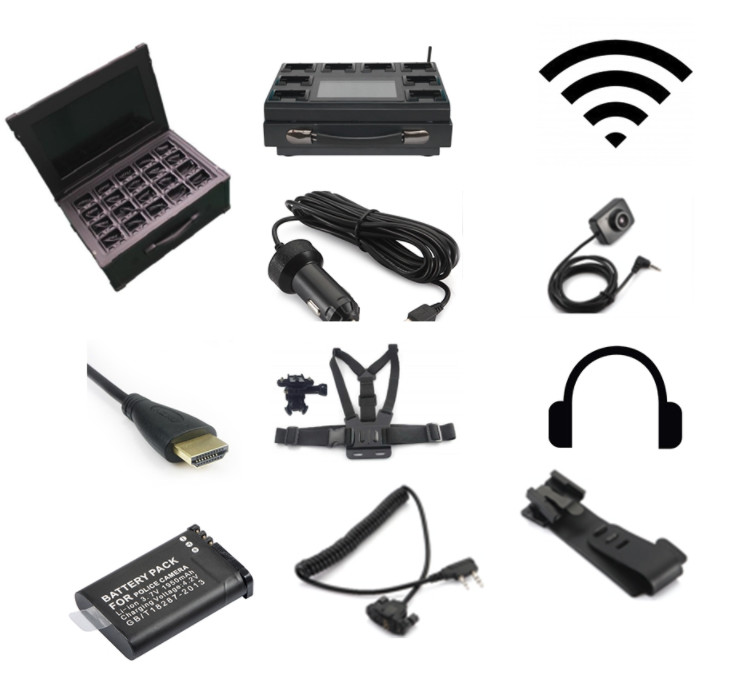 LS VISION Body Worn Camera Accessories