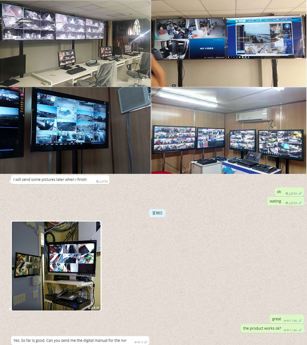 Customer's praise for LS VISION about HD NVR