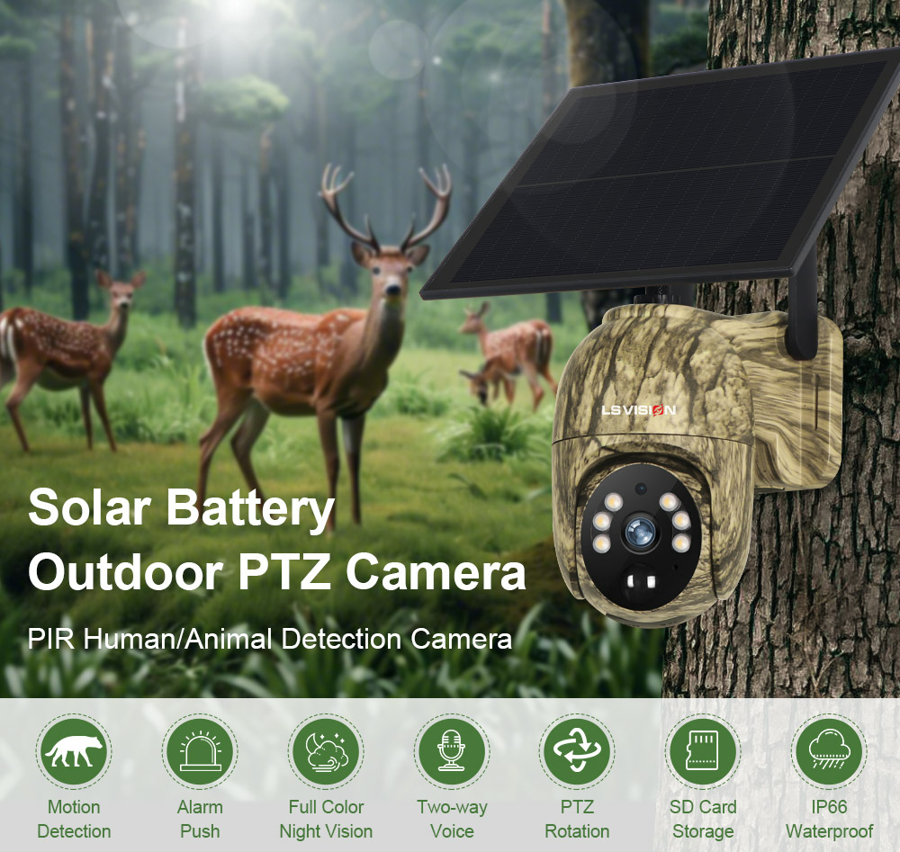 4G trail solar camera LS-4GS17M