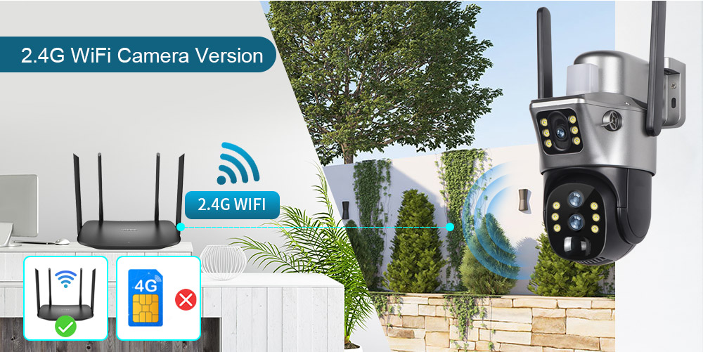 CCTV PTZ WIFI 4G Solar camera