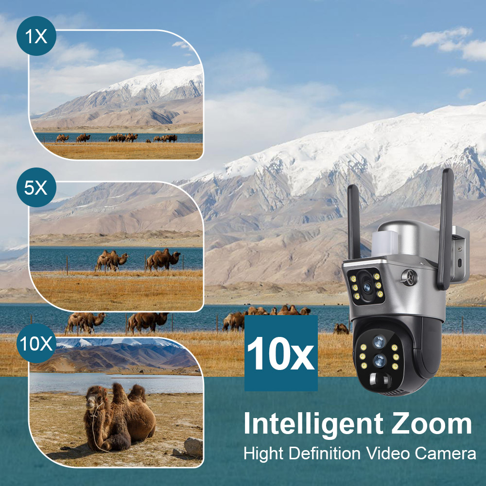 CCTV PTZ WIFI 4G Solar camera