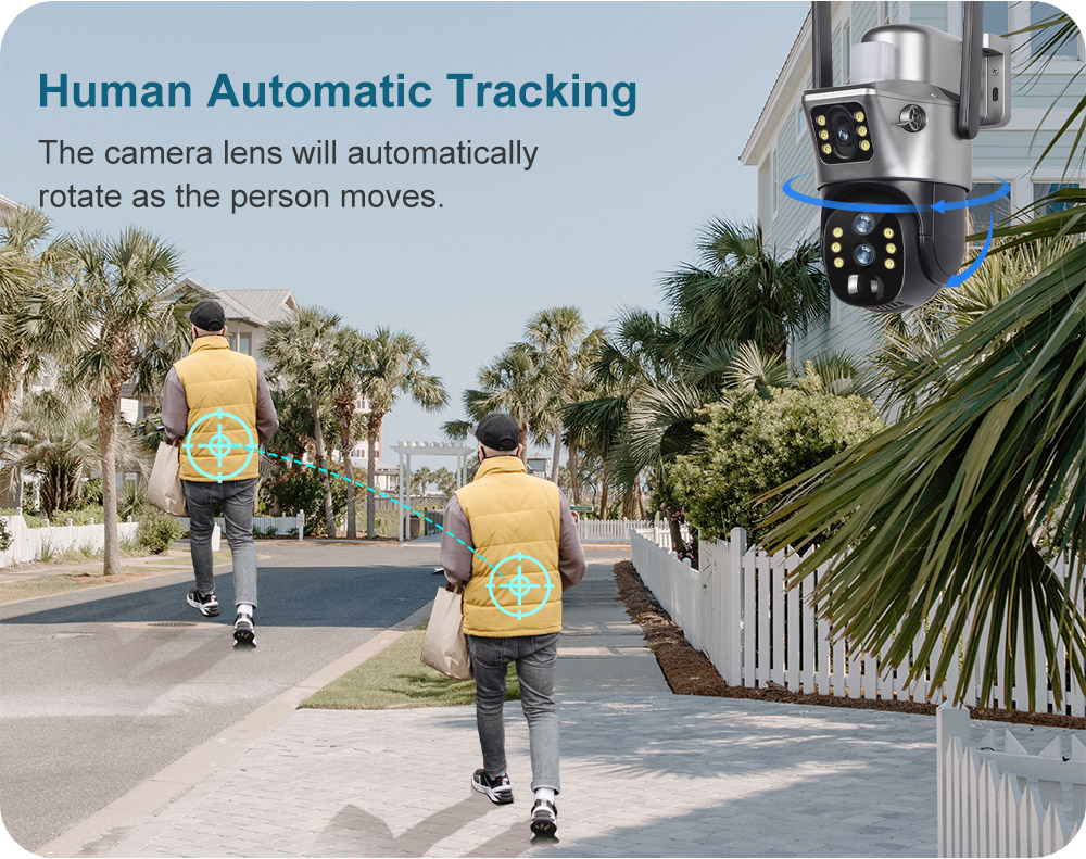CCTV PTZ WIFI 4G Solar camera