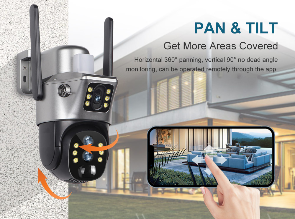 CCTV PTZ WIFI 4G Solar camera