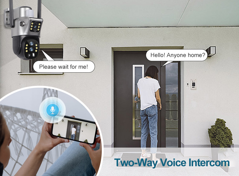 CCTV PTZ WIFI 4G Solar camera