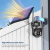 battery solar ptz camera