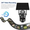 battery solar ptz camera