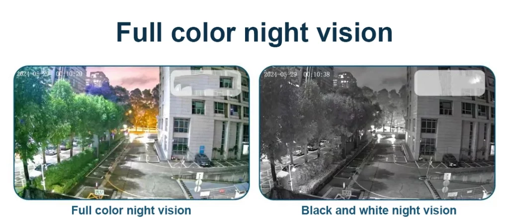 LS VISON AOV Full Color Solar CCTV Camera