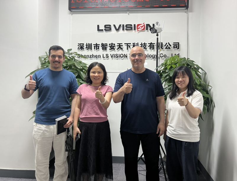 LS VISION Solar Camera Parnter Kuwait Visit