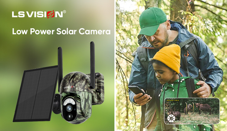 LS VISION low-power solar cameras