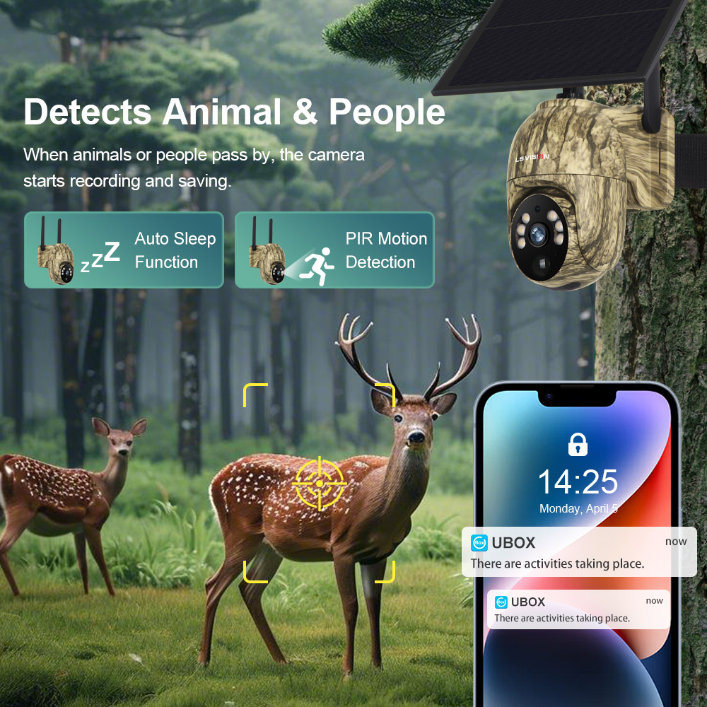 detection of 4g trail camera