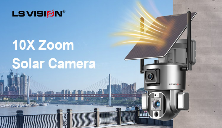 LS VISION 4g solar security camera