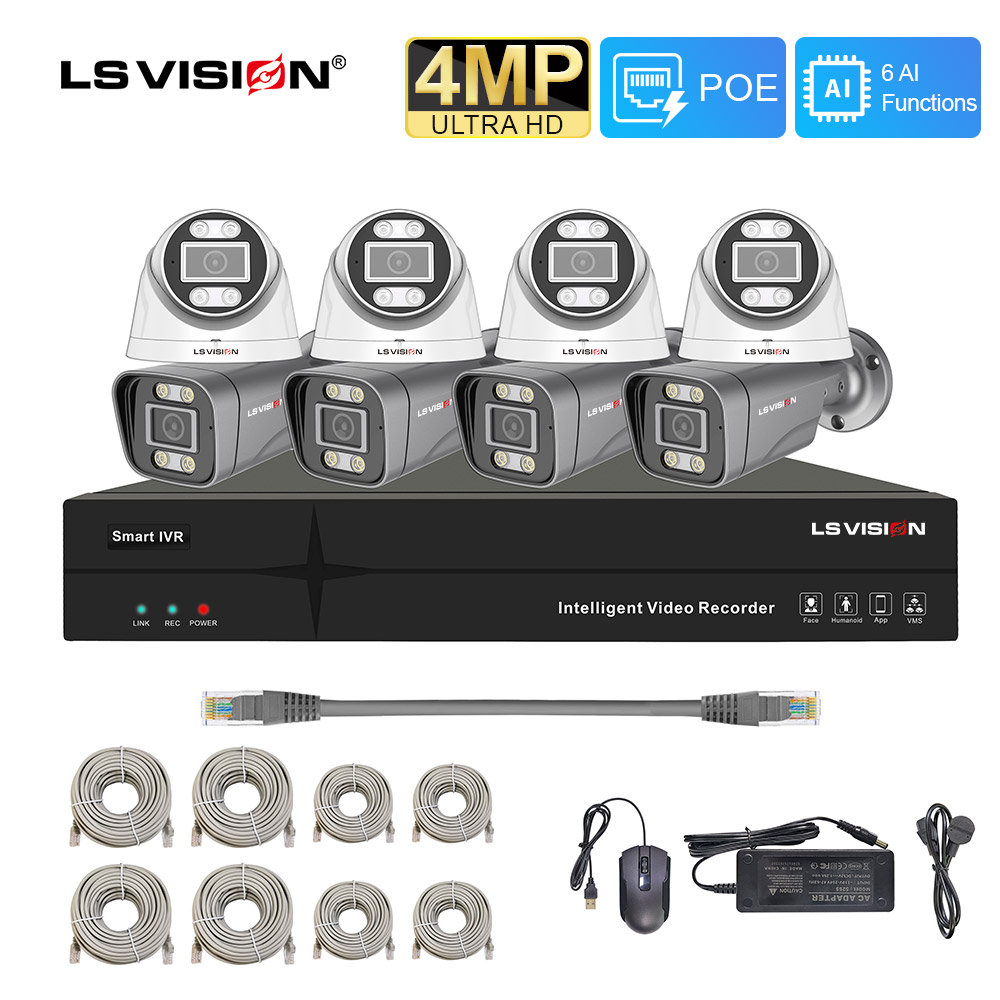 LS VISION Dome and Bullet IP Camera Manufacturer