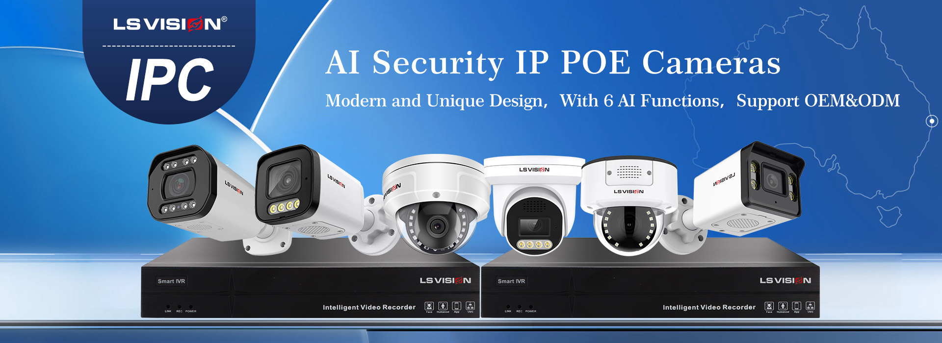 LS VISION Unique IP Security camera