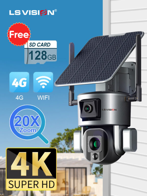 LS MS1-20X solar camera