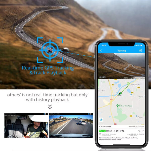 LS VISION Real time GPS tracking track playback
