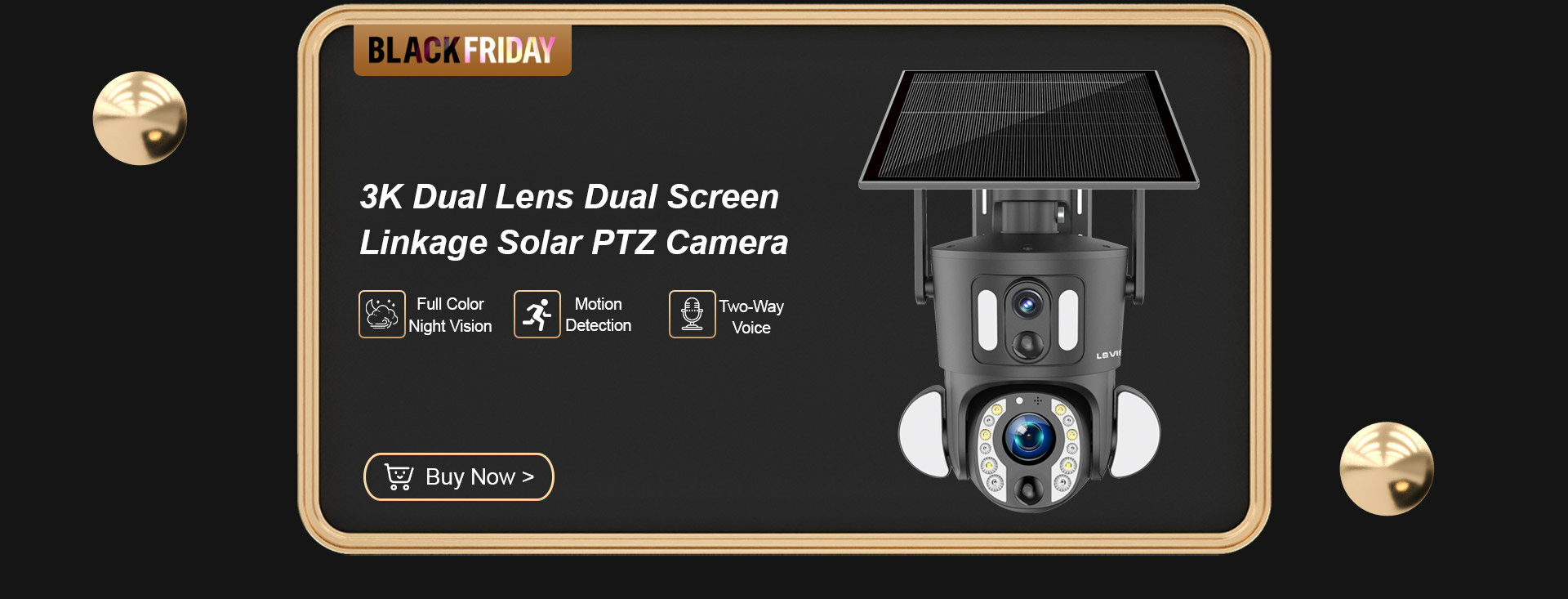 LS VISION - 4g solar camera