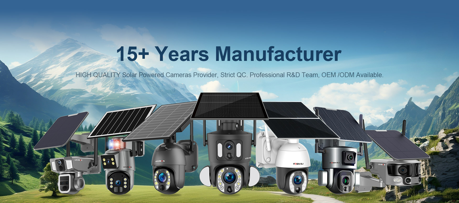 LS VISION - Solar powered cameras