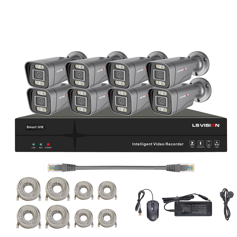 LSVISION poe NVR kit