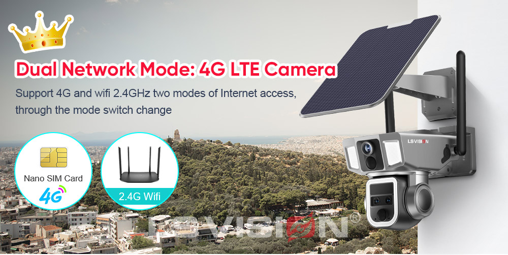 4G&Wifi Solar camera