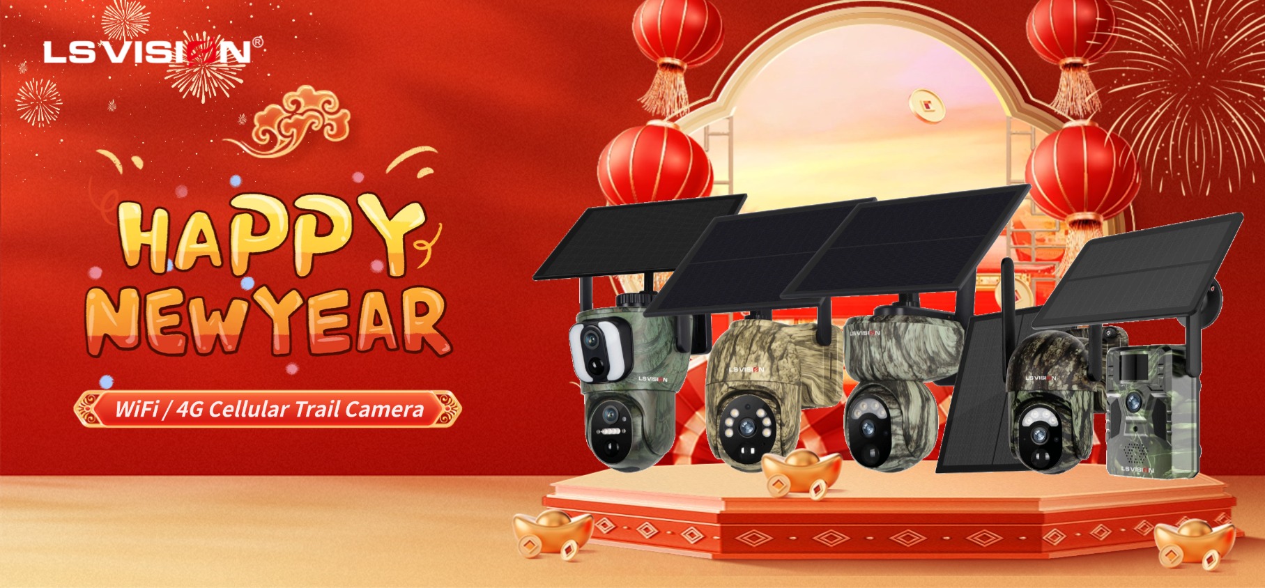 LS VISION Solar Camera supply manufacturers