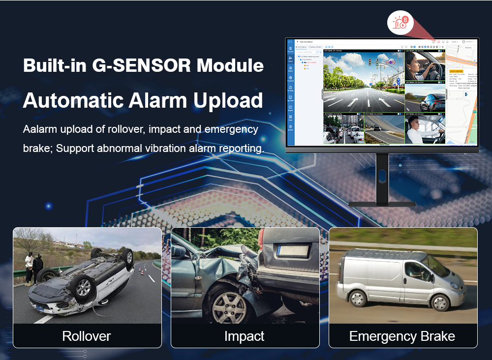 LS VISION dash camera for card