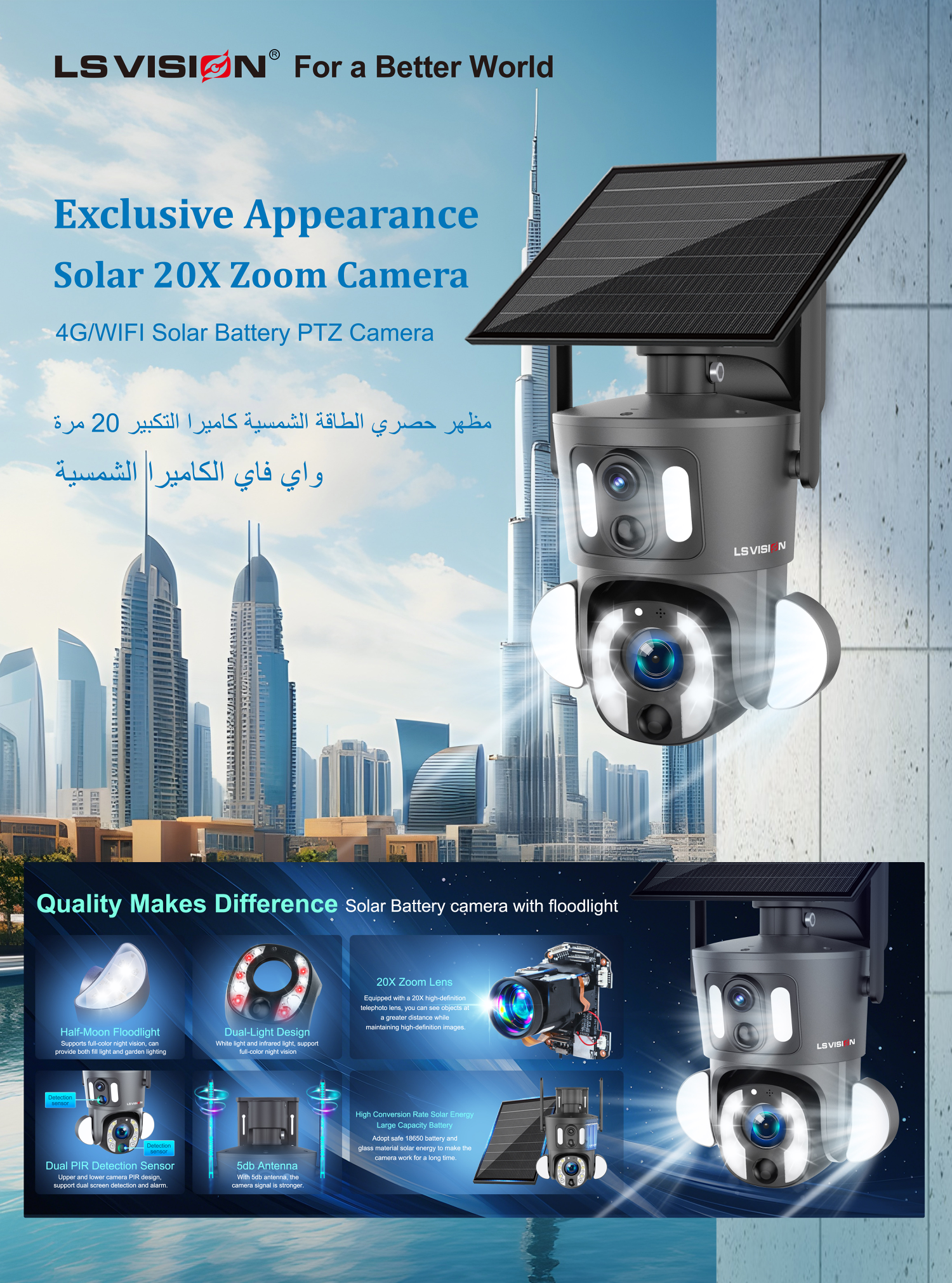 LS VISION - outdoor camera