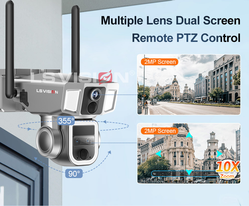 PTZ Solar Camera