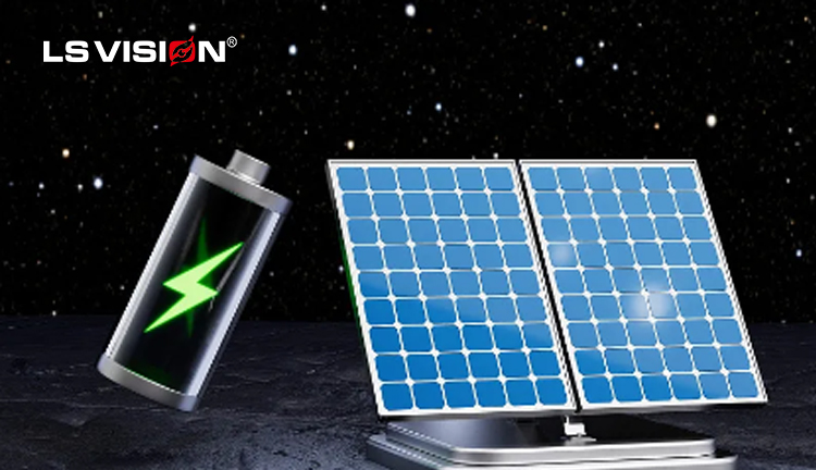 Solar powered video camera 1