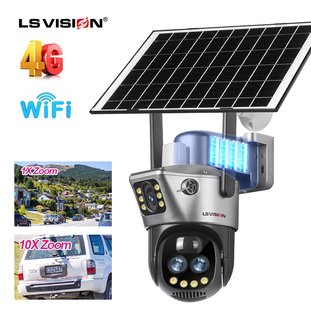 LS VISION 1080P solar camera